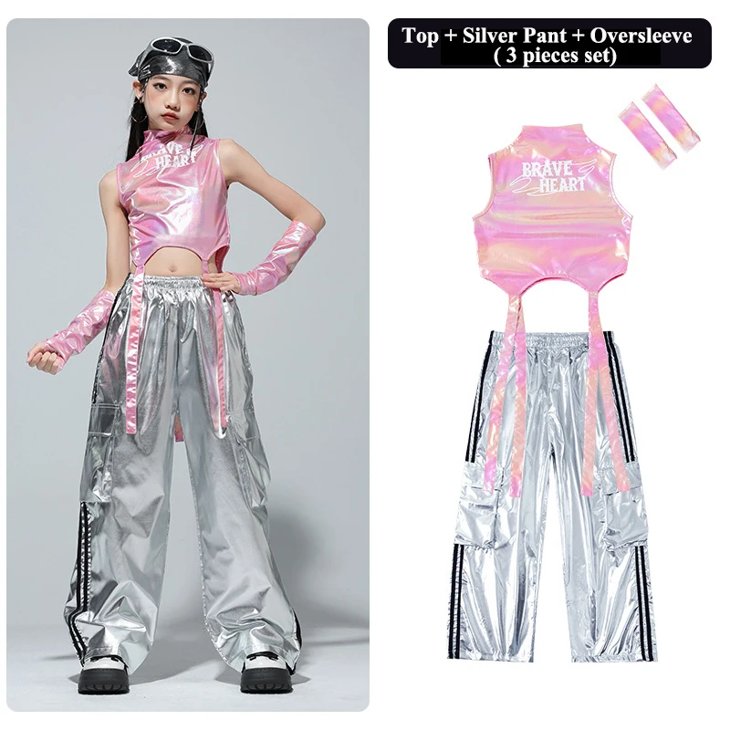 Top-Silver Pant-3pcs
