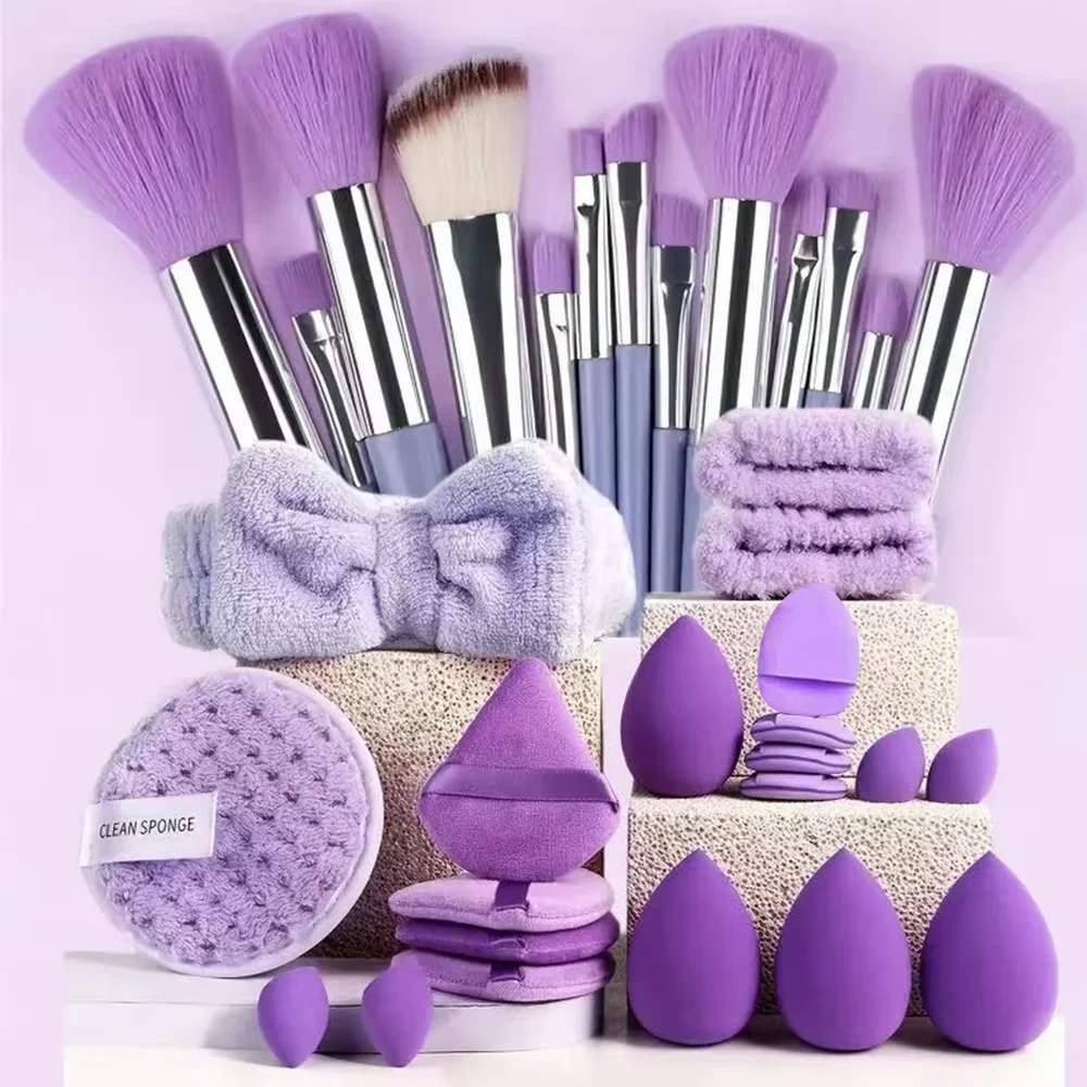 33pcs purple