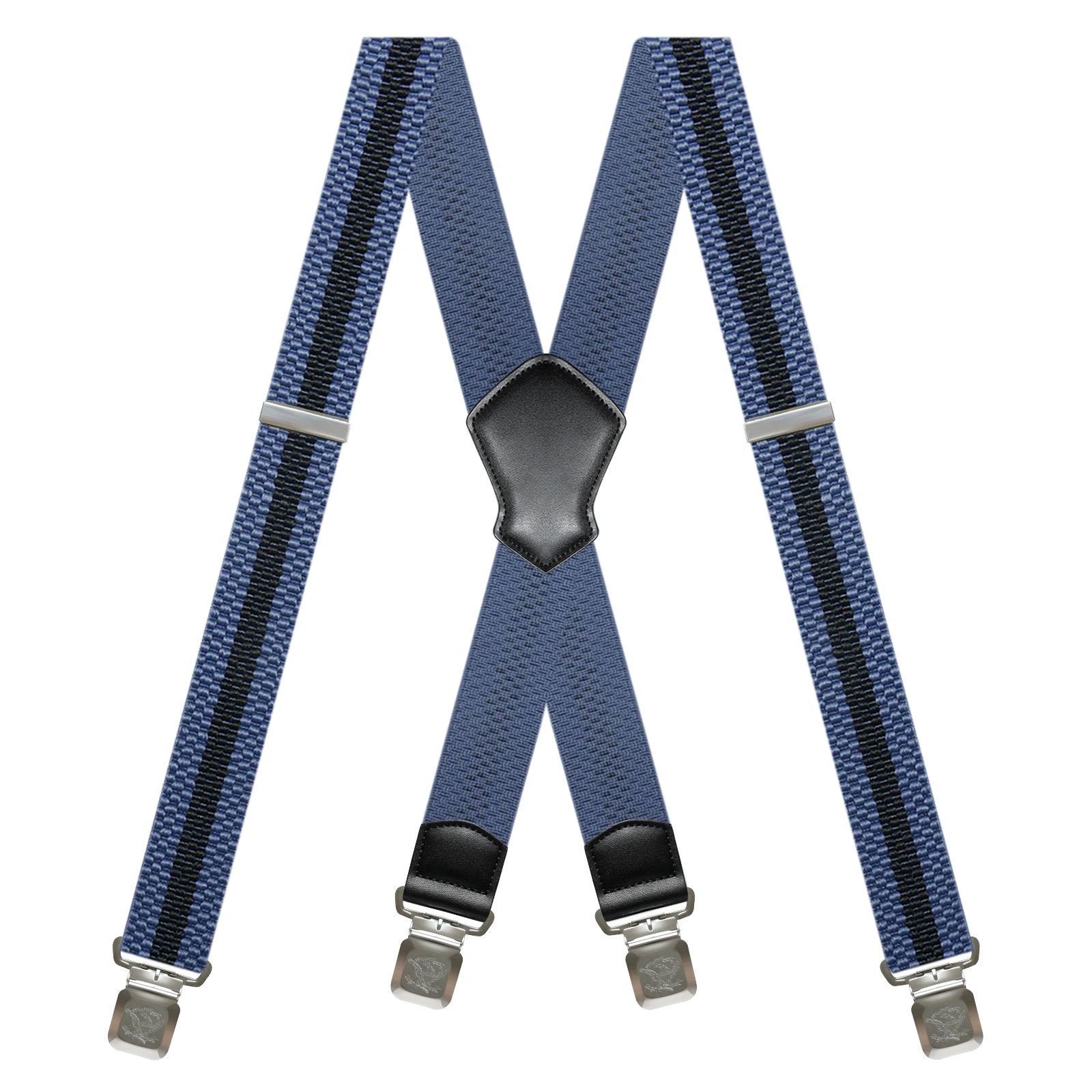Blue black stripes