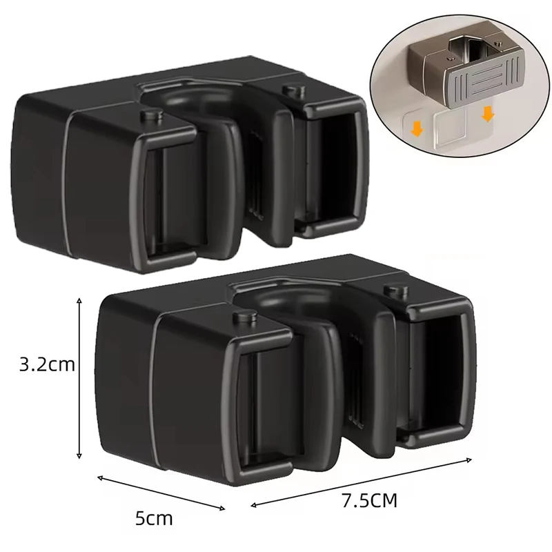 black 2pcs