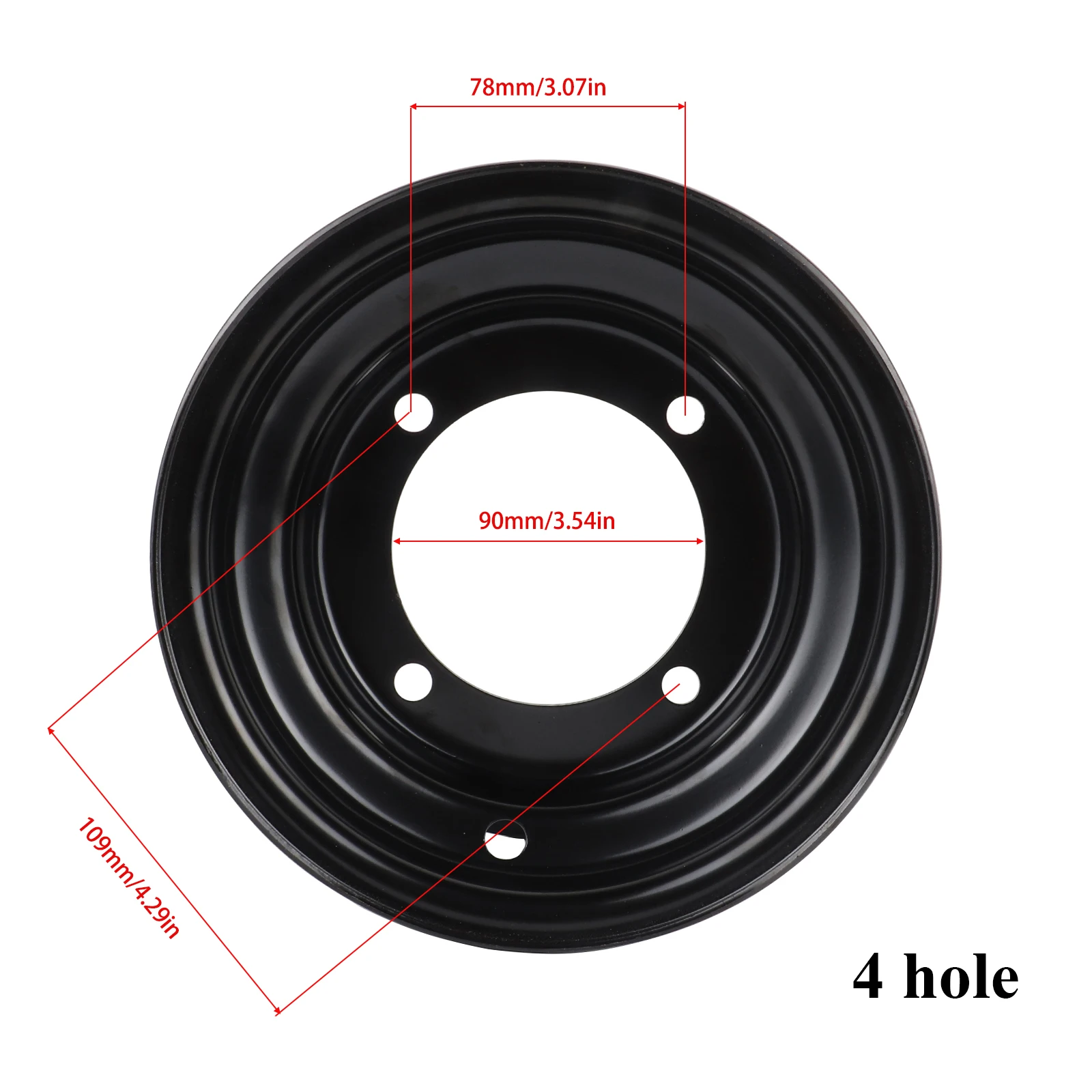 4 hole rim