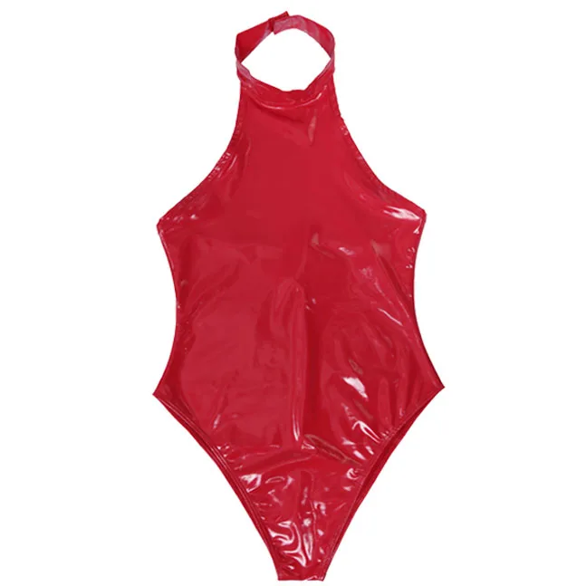 pvc shiny red
