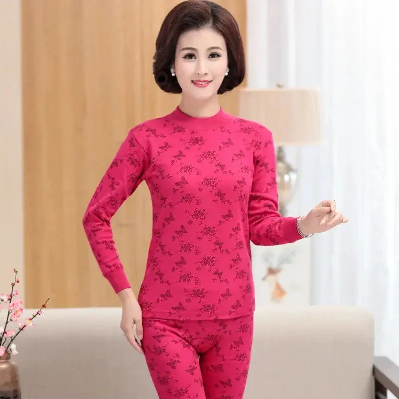 Middle collar-Rose Red printing