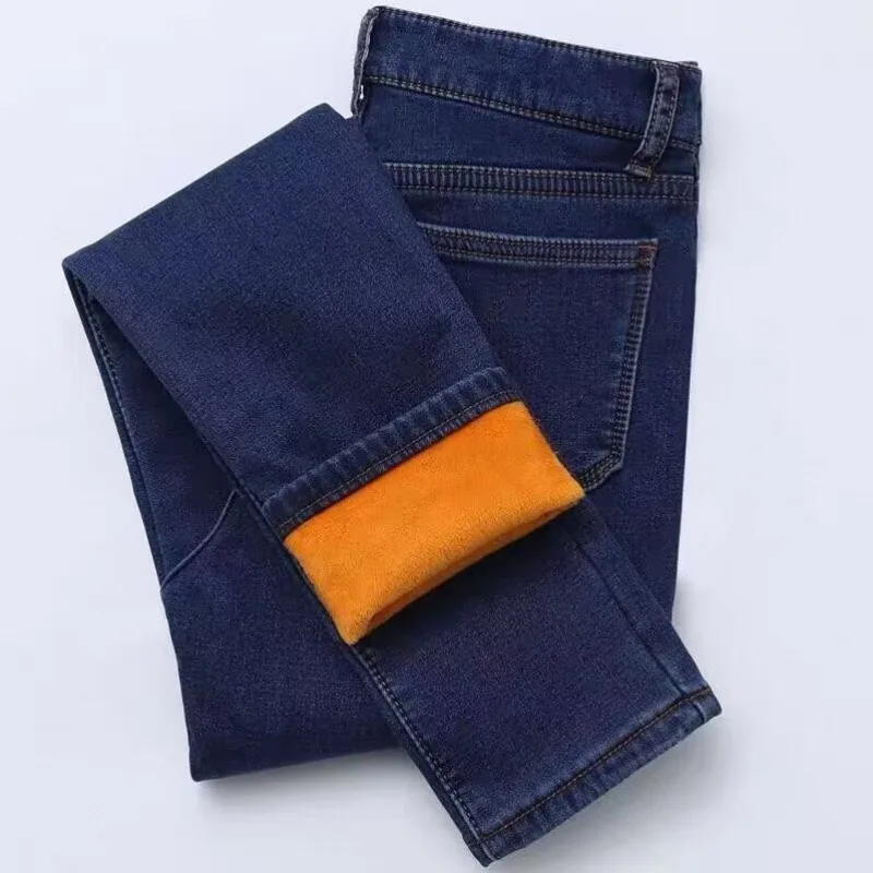 Blue elastic [plus velvet]