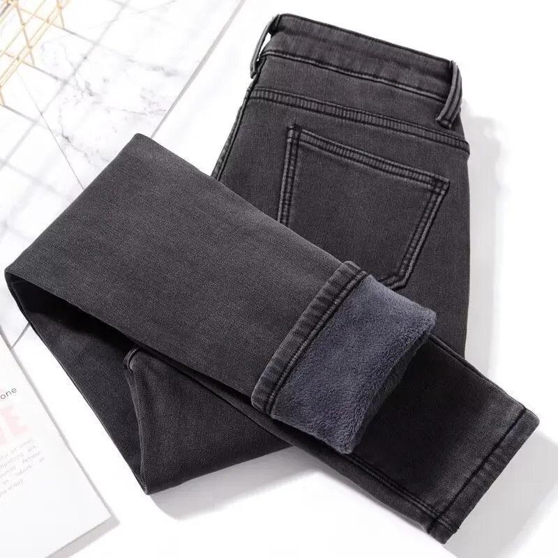 Gray elastic [plus velvet]