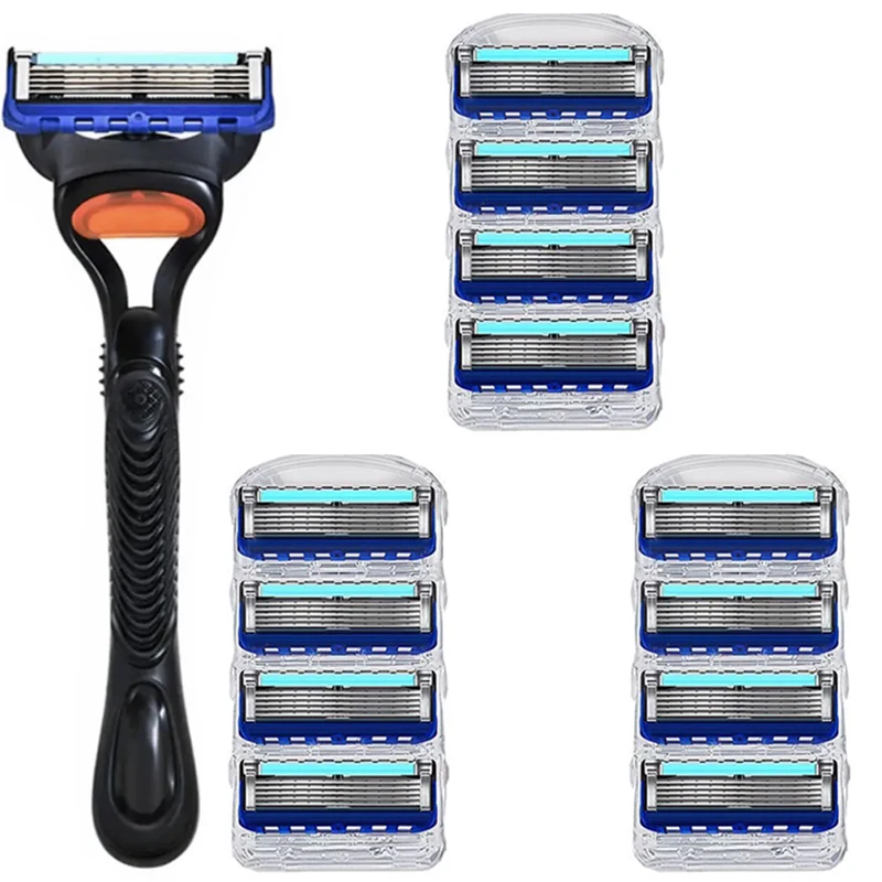 1 holder  12 blades
