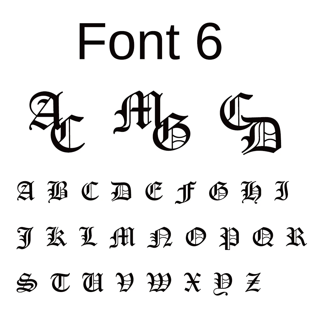 Font 6