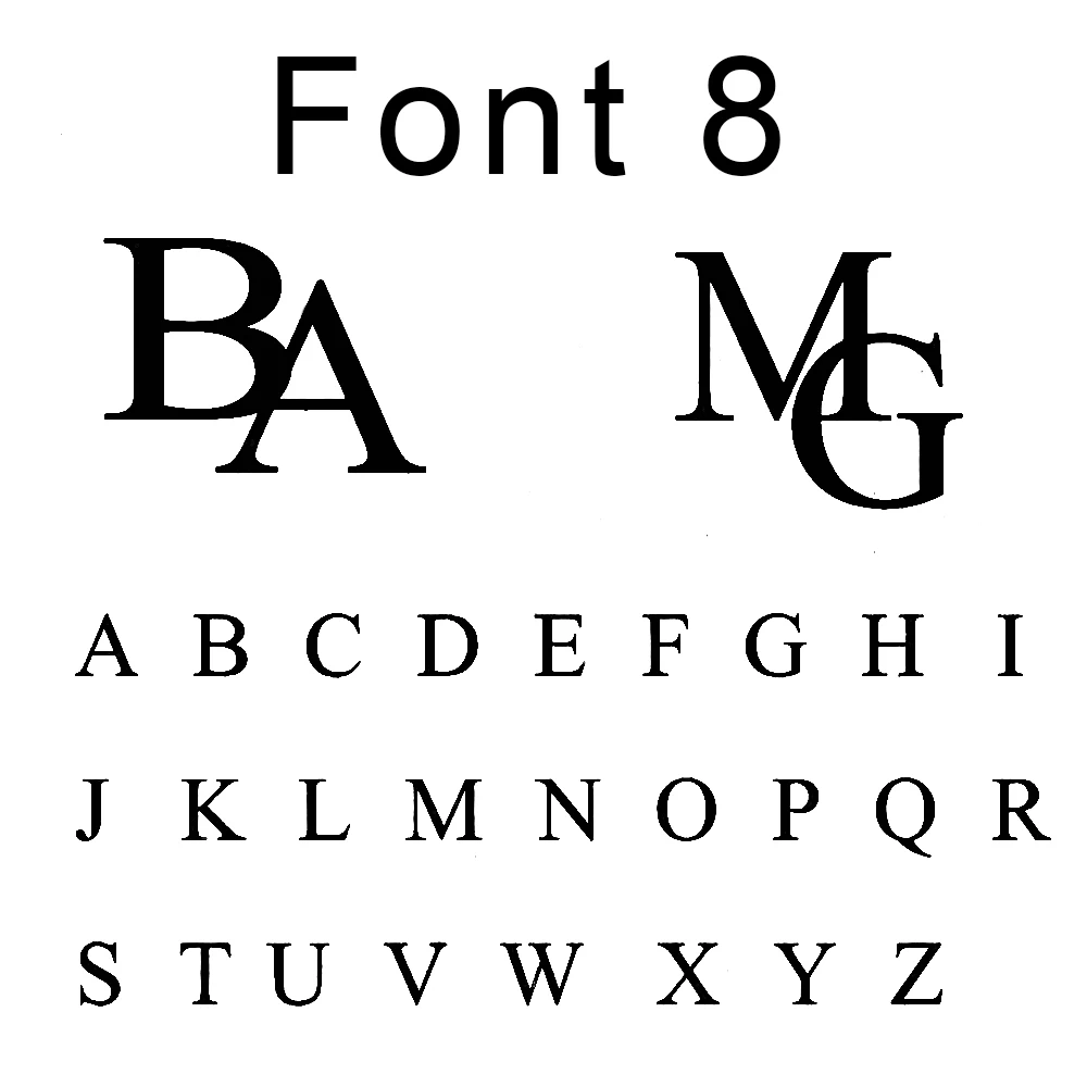 Font 8