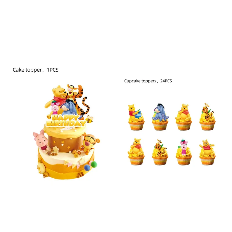 25pcs caketopper
