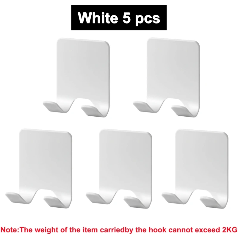 White 5 pcs