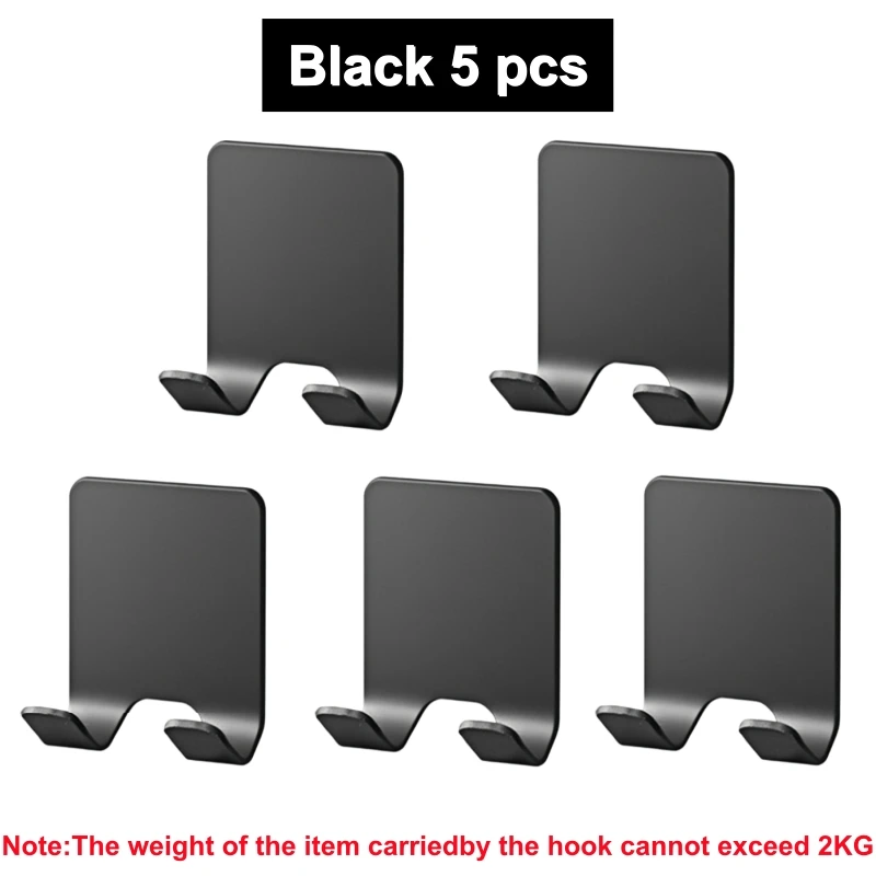 Black 5 pcs