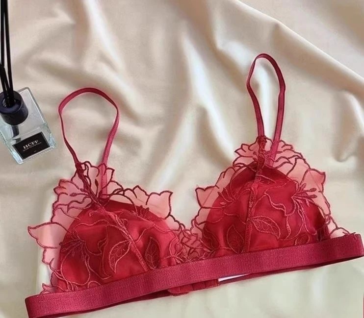 Red -Only Bra