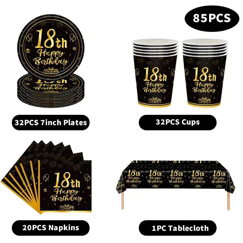 85pcs cutlery set