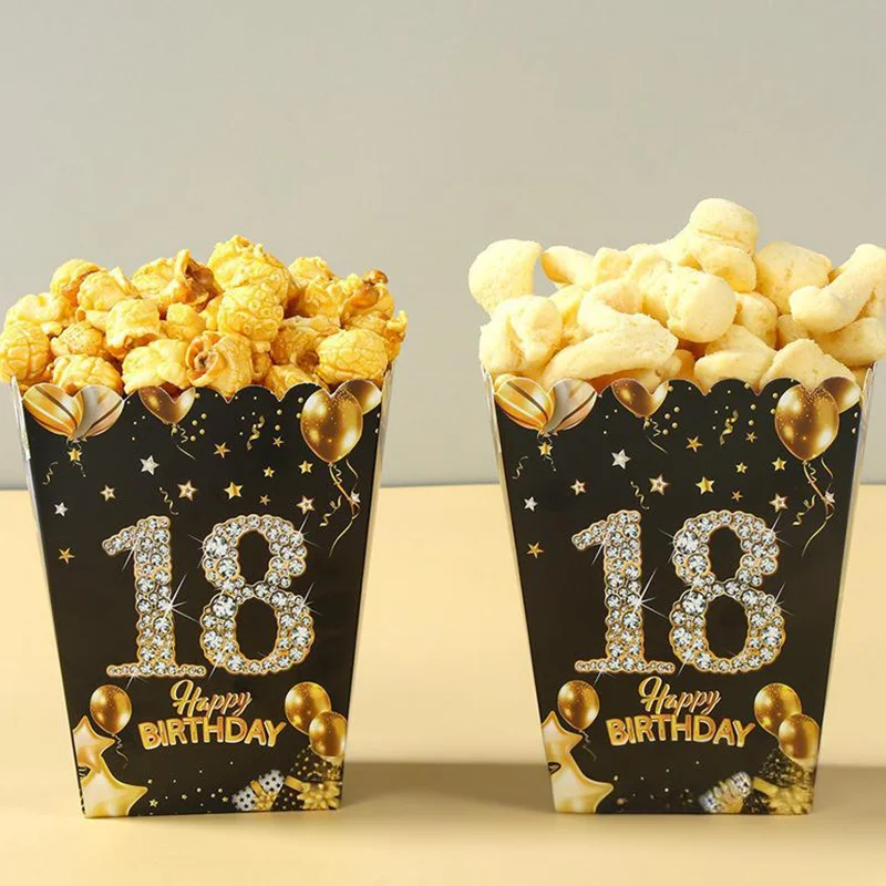 6pcs Popcorn box 