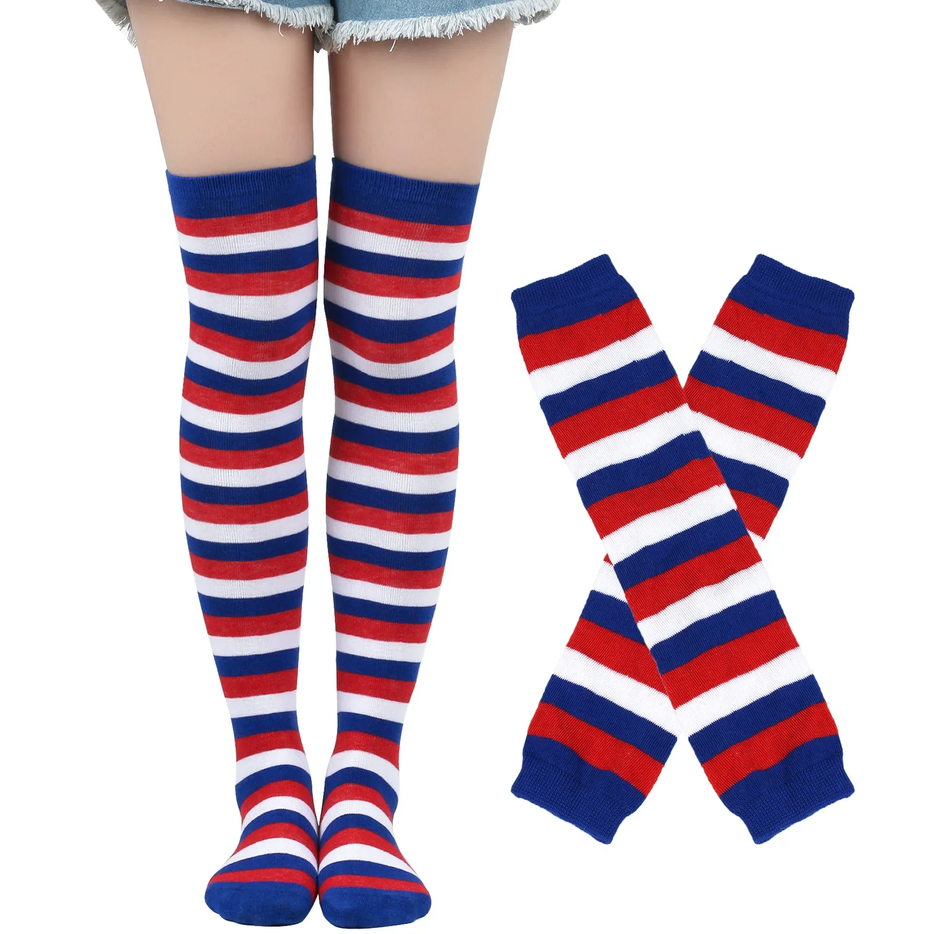 Blue white red 55