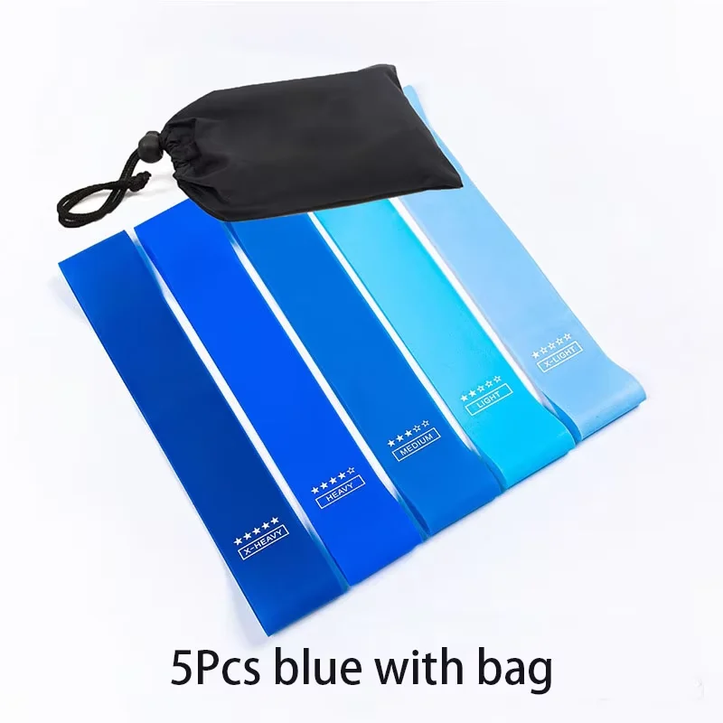 5Pcs-Blue with bag