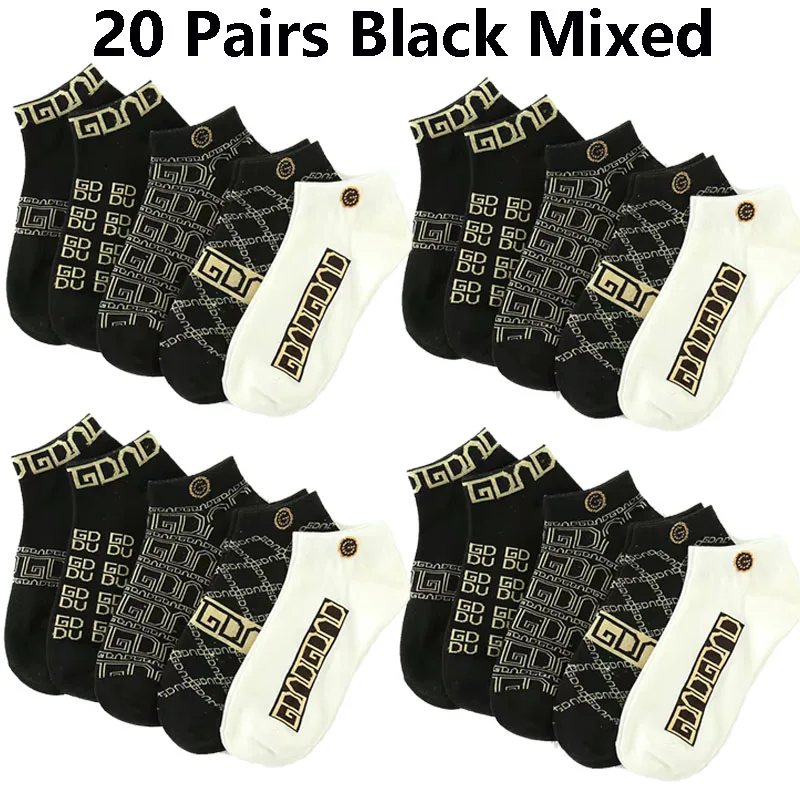 20Pairs-Black Mixed