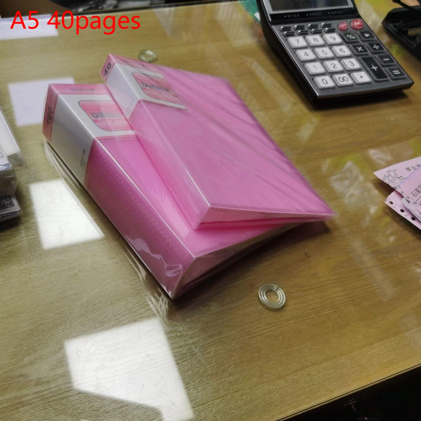 A5 40pages Pink
