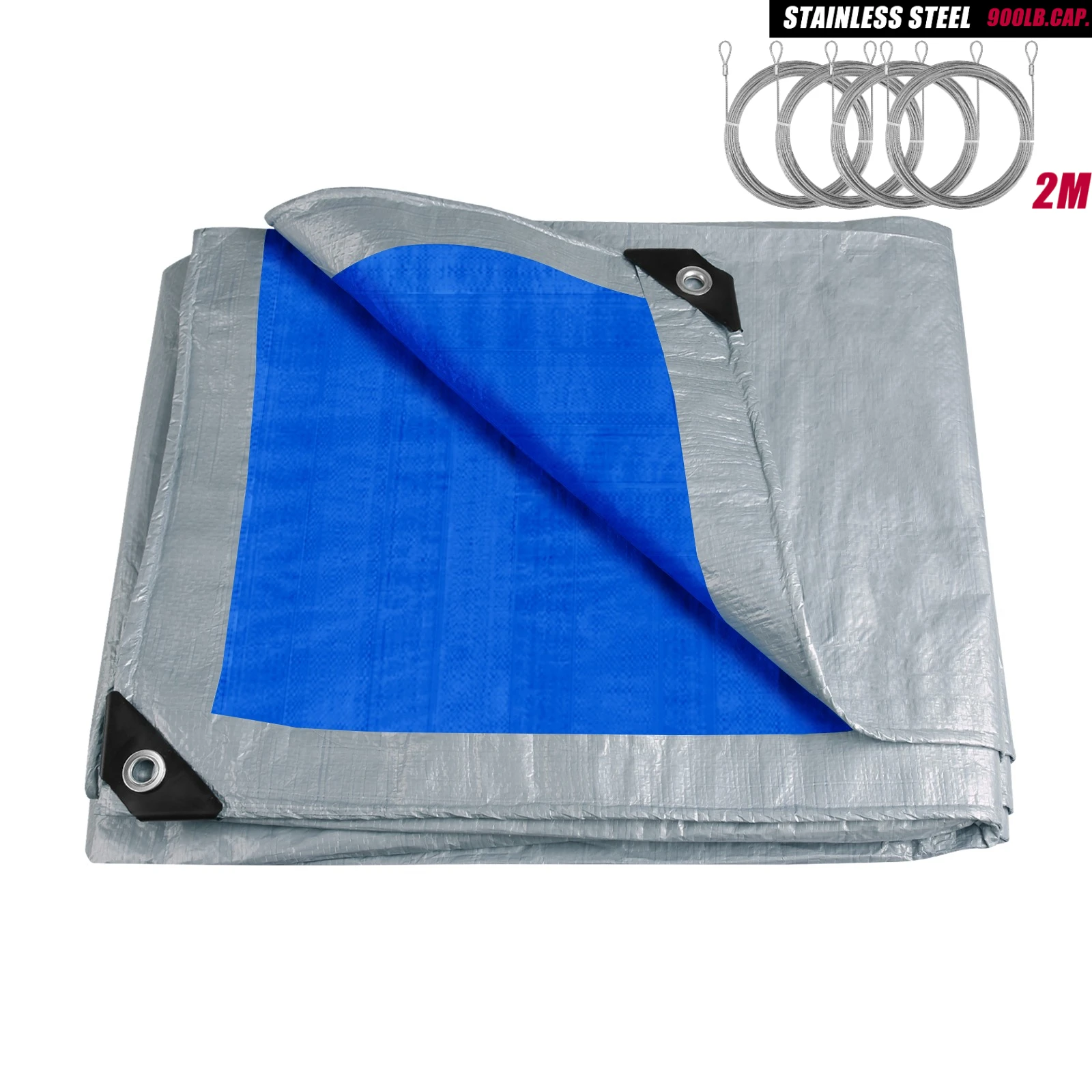 Blue with 4Pc Ropes