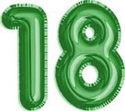 green number 18