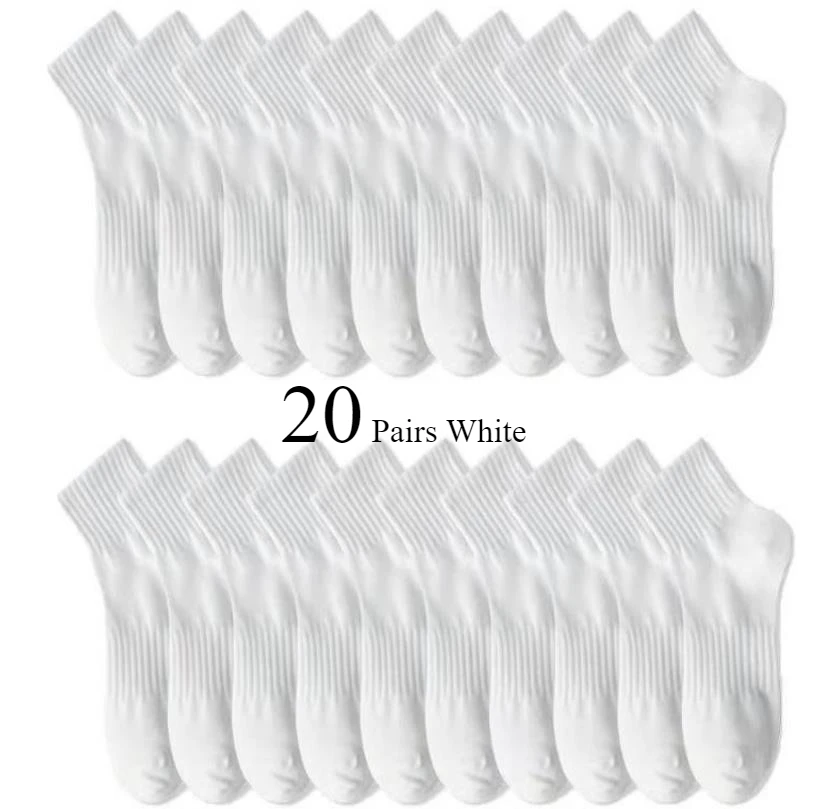 20 Pairs White