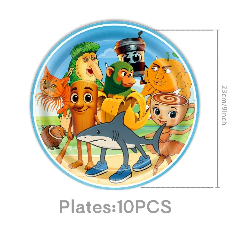 10pcs 9inch plates