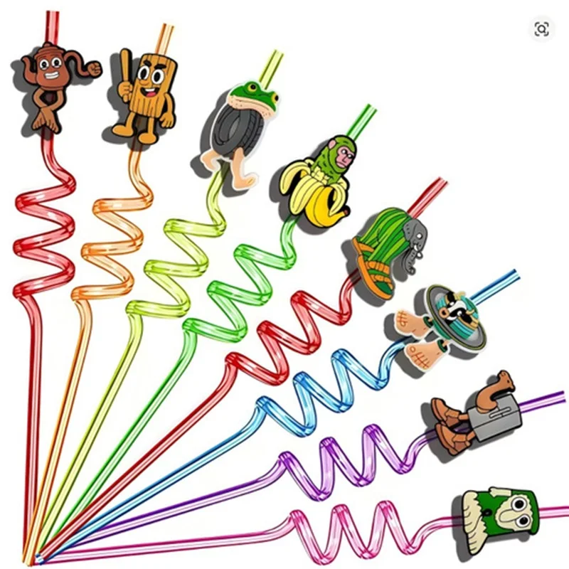 8pcs straws