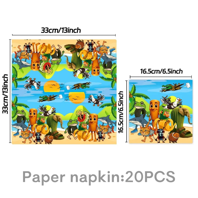20pcs napkins