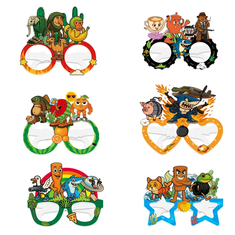 6pcs glasses
