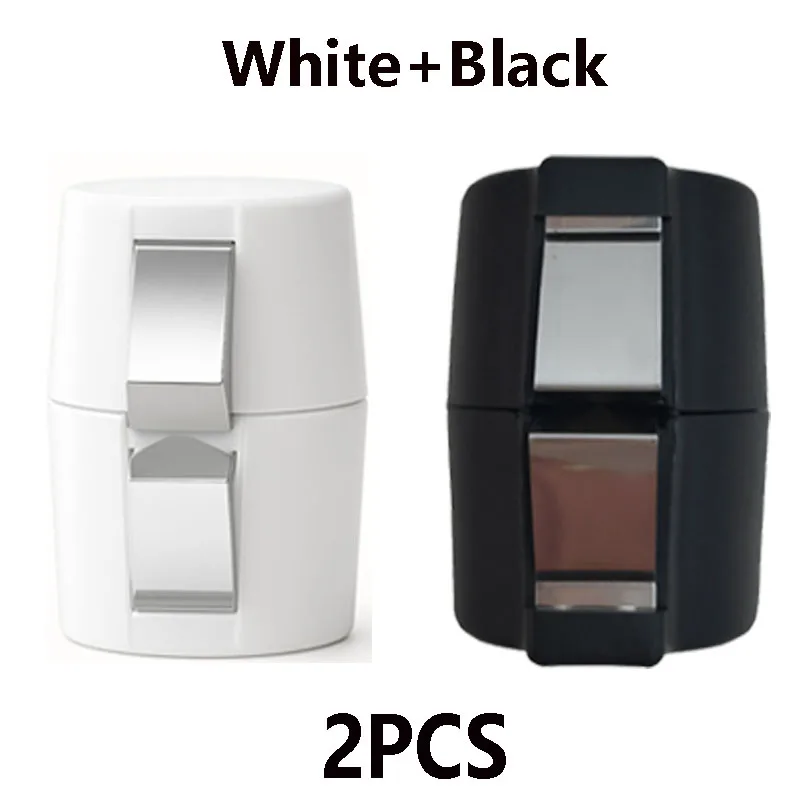 2Pcs-White Black