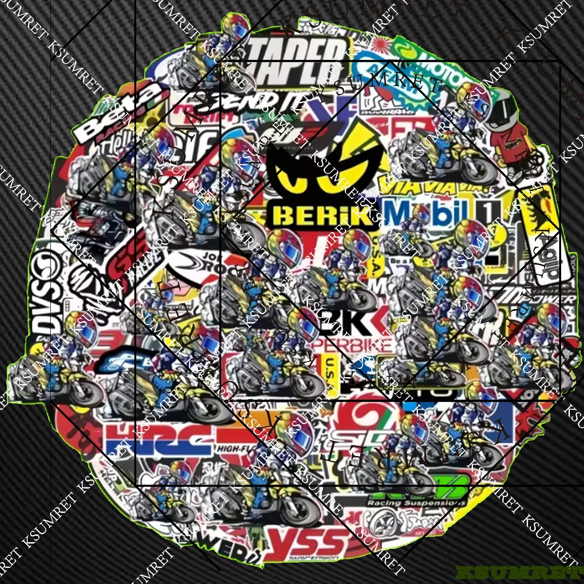 80 Pcs Random