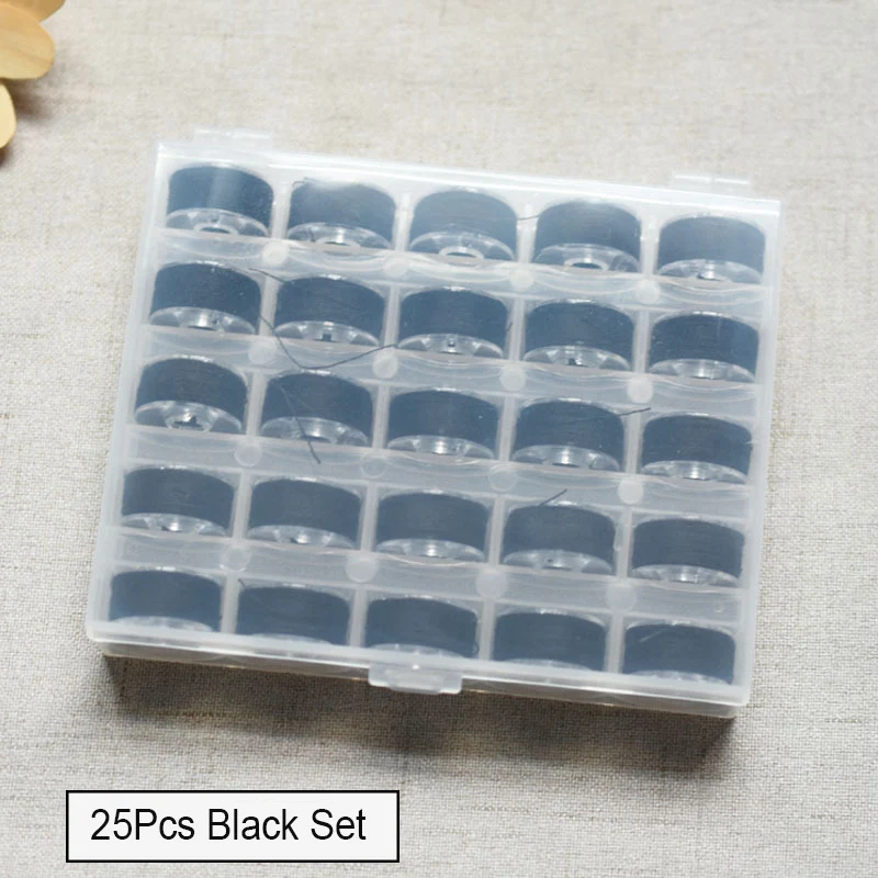 25Pcs Black Set