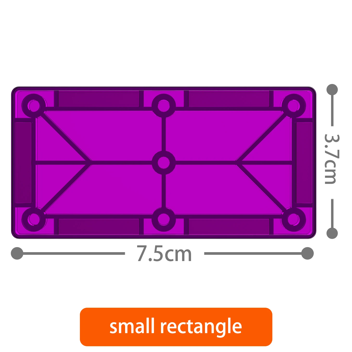 small rectangle 4pc