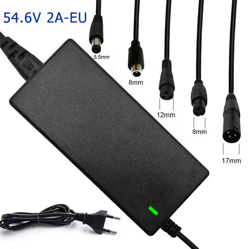 54.6V 2A 5Plugs EU