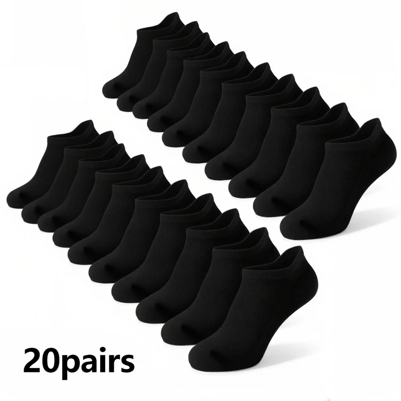 20 pairs of black