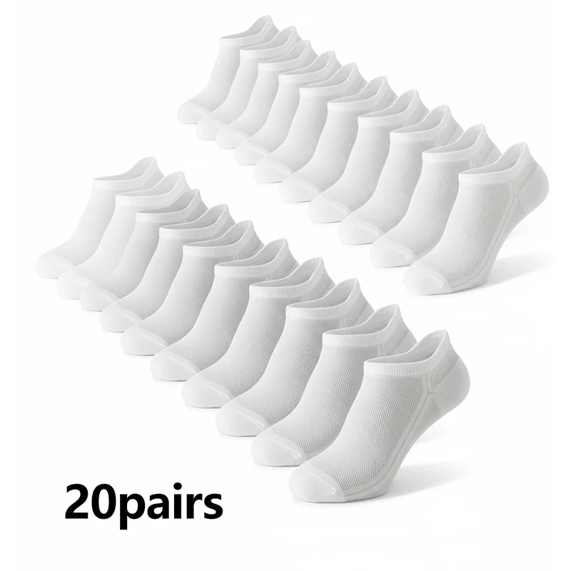 20 pairs of white