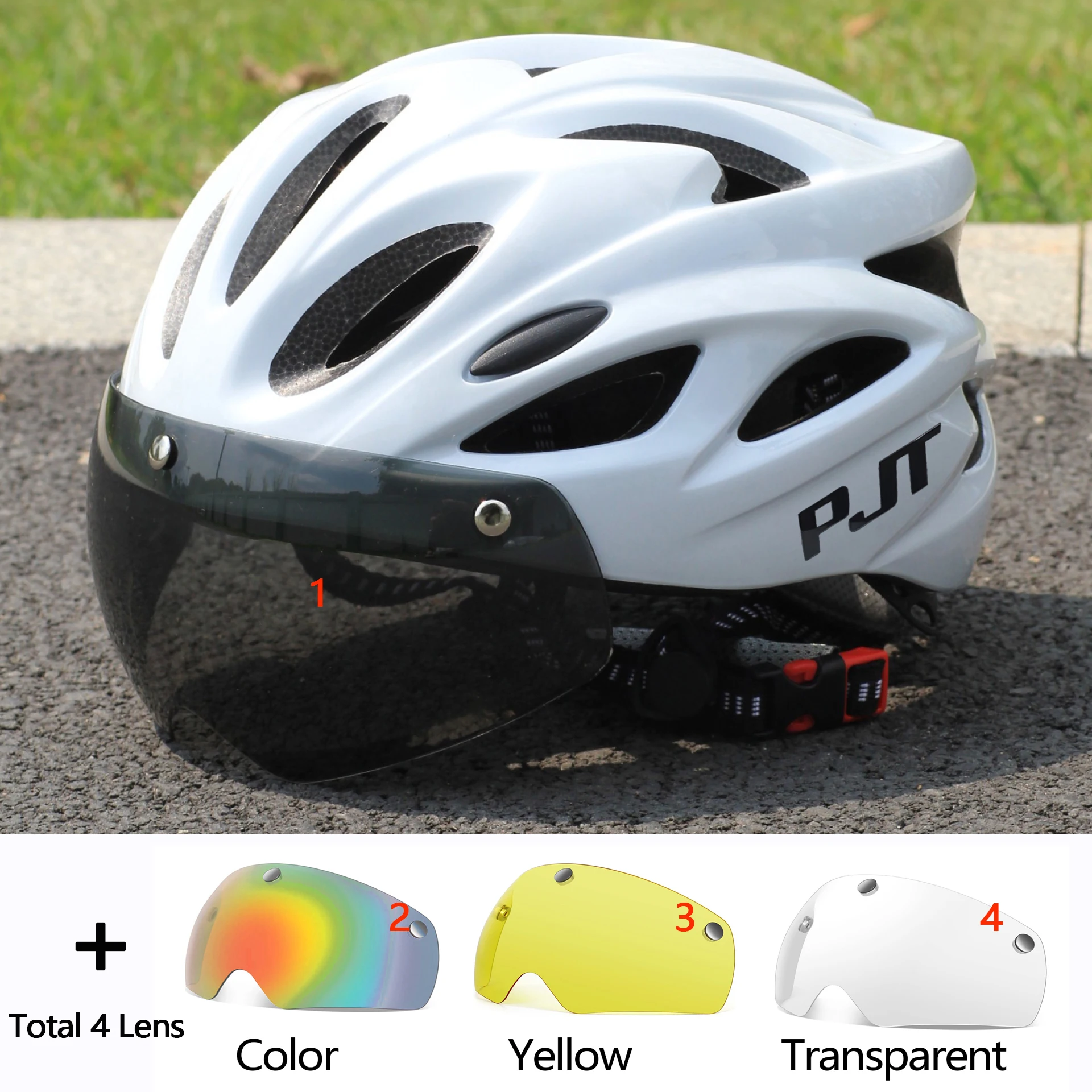 12 White-Black-4pcs