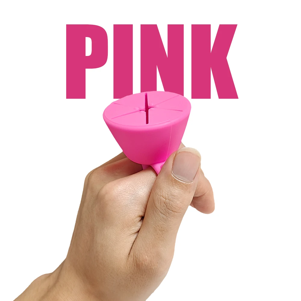 Finger round powder