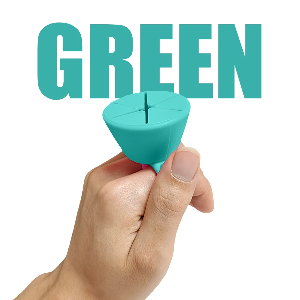 Finger round green