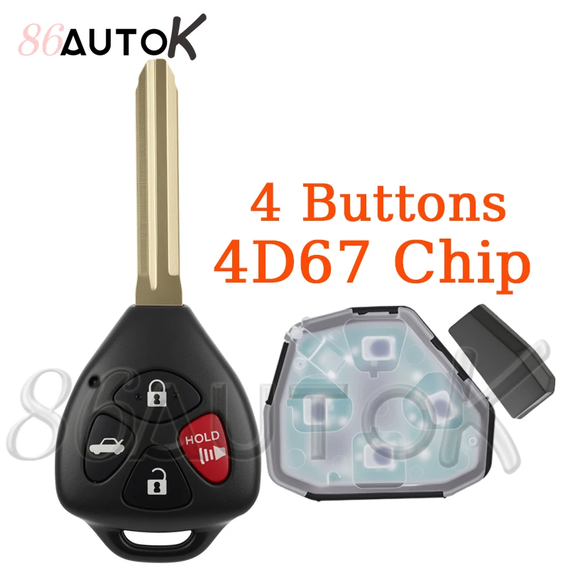 4 Buttons 4D67 Chip