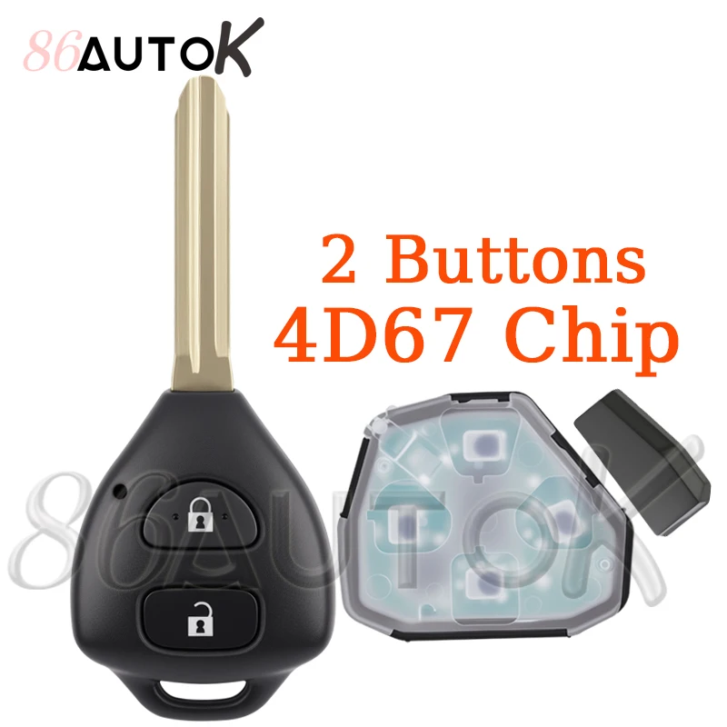 2 Buttons 4D67 Chip