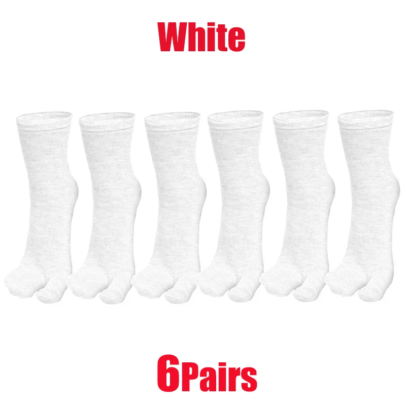 6Pairs-White