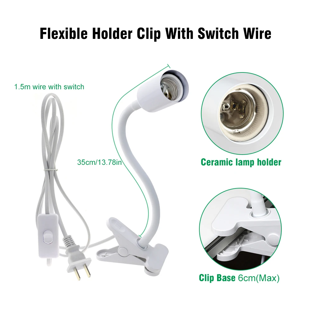 Ceramic clip US plug