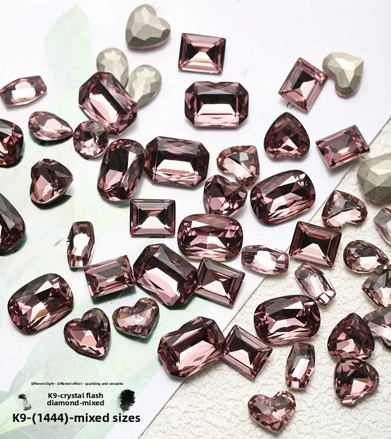 K9-1444 crystal dried rose