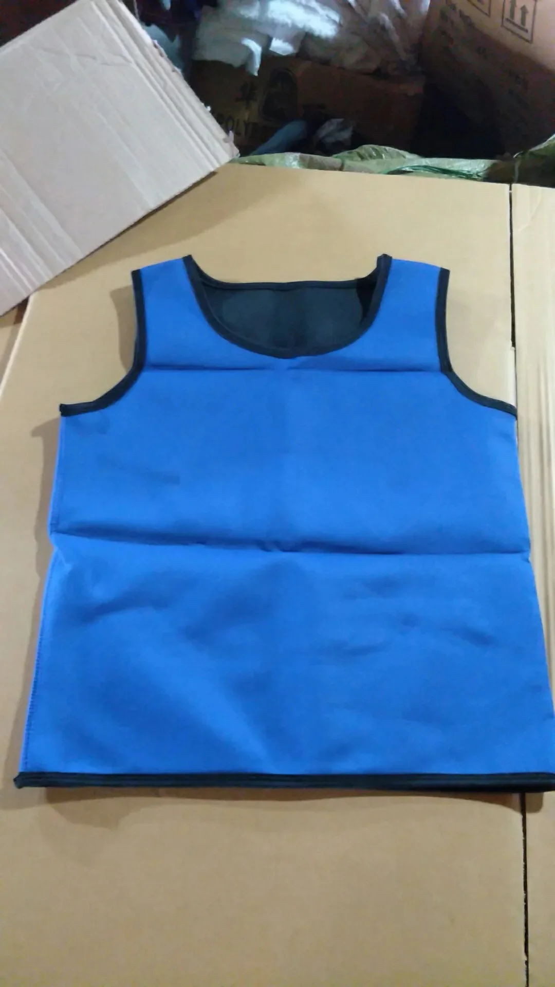 Men's vest blue