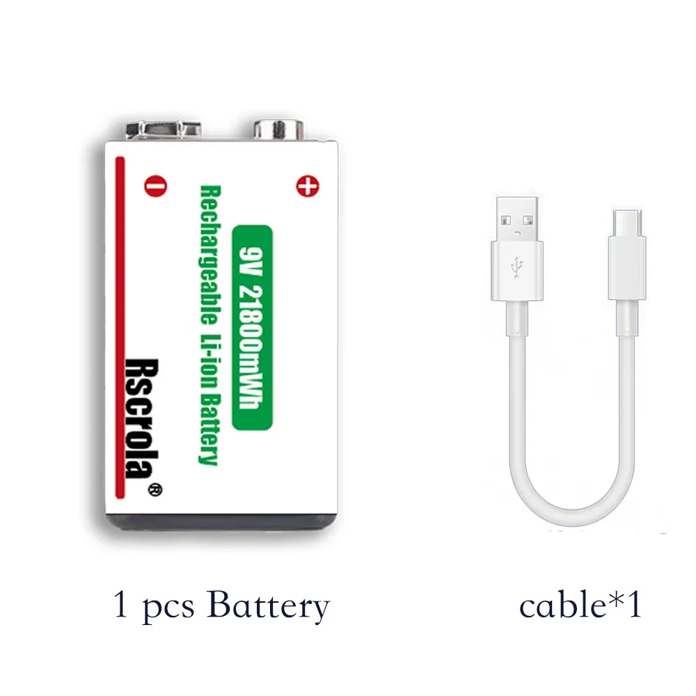 1 pcs 9v Battery