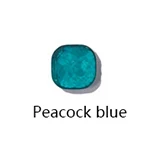 Peacock blue