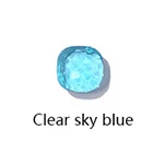 Clear sky blue