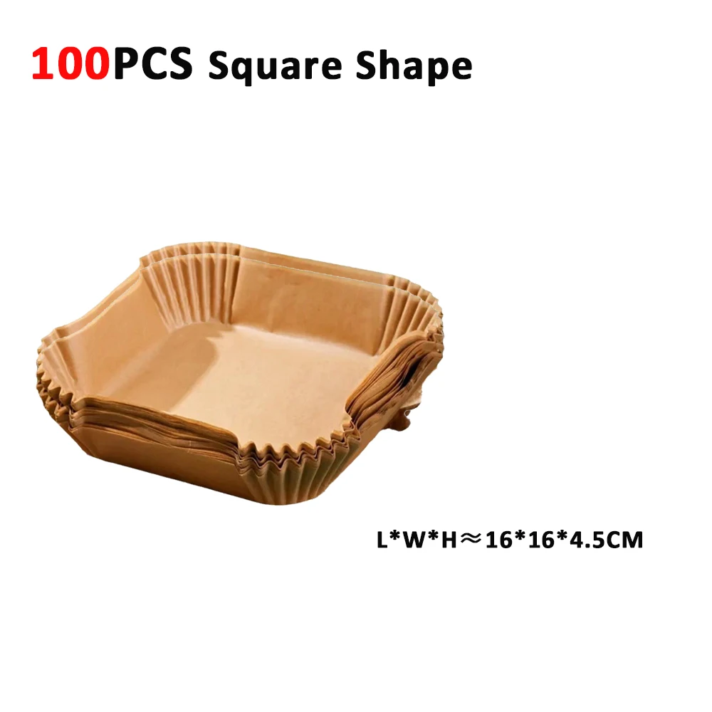 100PCS Square