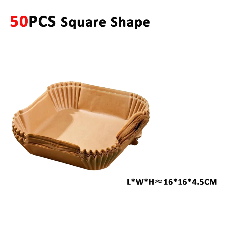 50PCS Square